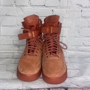 Men’s Nike Air SF Air Force 1 Sneaker Boot  Dusty Peach